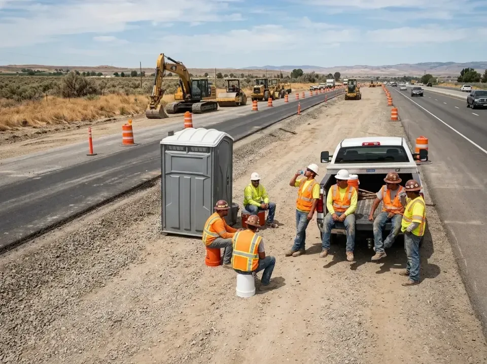 highway-road-construction-crew-007 — frequently asked questions, Porta Potty and Restroom Rentals in Patterson, CA